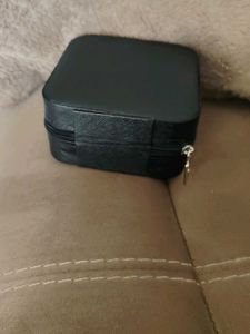 Black Travel Jewelry Organizer