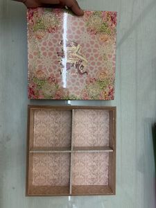 Royal Elephant Dry Fruit Gift Box 4 Compartment |