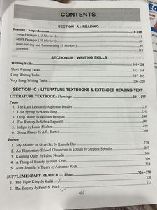 ExamGuru English Core Class 12 Book
