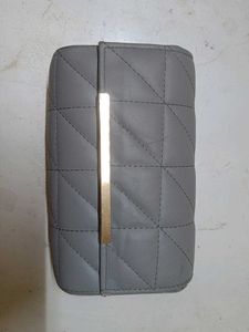 Chic Grey Clutch