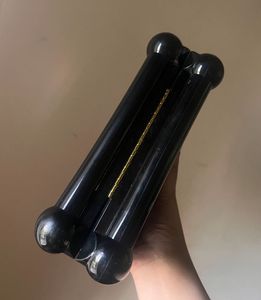 Rare LV lucite black clutch