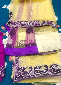 lehanga style saree