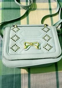 Cute Studded Bow Handbag