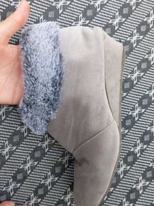 Cozy Faux Fur Lined Wedge Boots