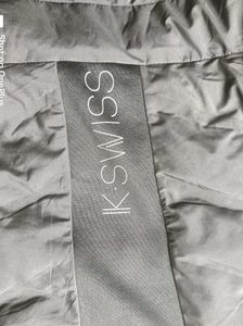 K-SWIESS Black Puffer Jacket with Hood OG