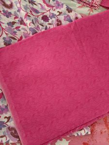 Vibrant Paisley Print Kurta Suit Material