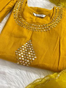 Elegant Yellow Kurta Set