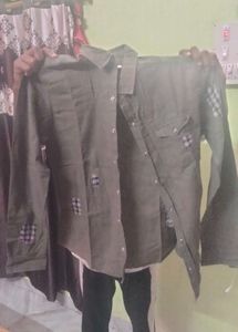 Stylish Olive Green Shirt