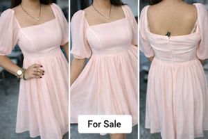 Chic Pink Mini Dress