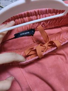 MADAMME Pink Jogger Pants