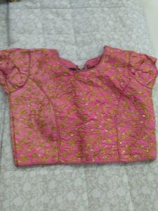 Pink Embroidered Blouse