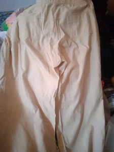 Cream Pants