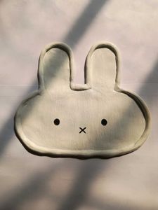 clay Miffy trinket tray glasses holder