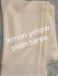plain saree