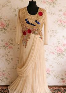 Embellished Net Gown