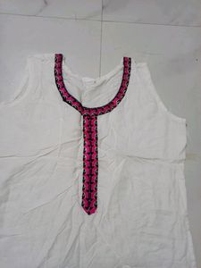 Brand New Sleeveless Kurti
