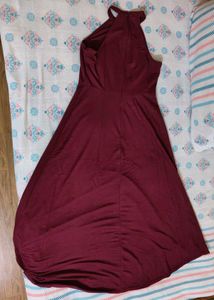 Burgundy Dress