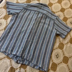 Striped Short-Sleeve Shirt