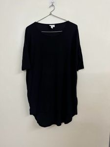 Basic Black Tunic Top
