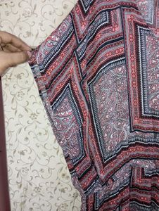 KAFFE Boho Print Maxi Dress