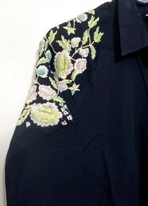 Pure Cotton Oversized Women's Shirt