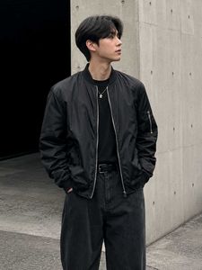 Men's Black Bomber Jacket