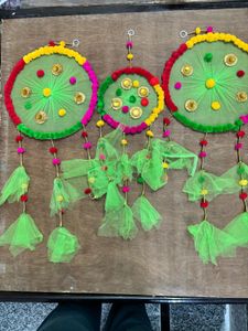 Boho Dreamcatcher Wall Hanging and mehendi letters