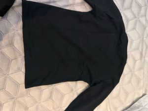 Kids Unicorn Black Long Sleeve Set