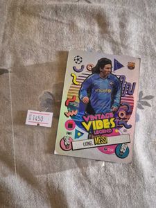 Lionel Messi football match attax card