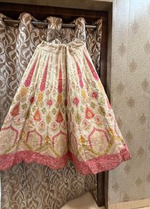 Embroidered Pink lehenga choli