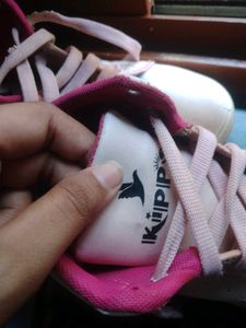 Cute Pink High Top Sneakers