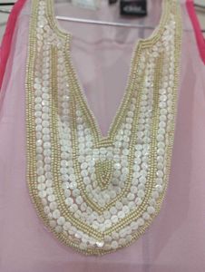 Ethnic Pink Long Kurti