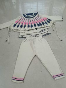 Woolen Poncho Dress