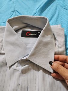 Classic Striped Button-Down Shirt