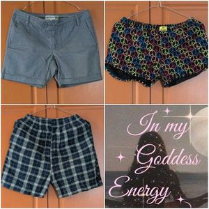 Set of Three Shorts - (Size:M)