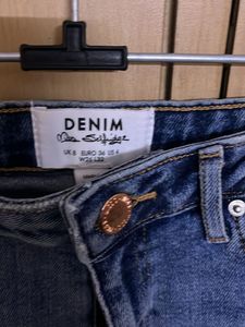 High Waist Stretch Skinny Denims With Tag