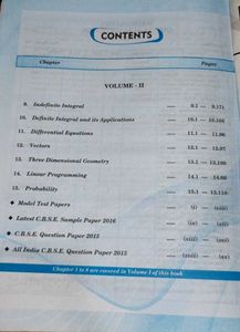 Elements of Mathematics Class XII Vol-1&amp;2
