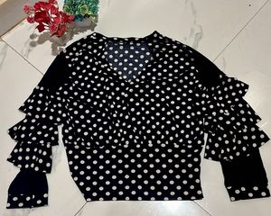 Ruffle Sleeve Top