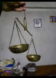 Vintage Brass Balance Scale