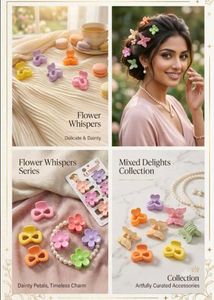 🎀Cute Pastel Hair Claw Clips🎀