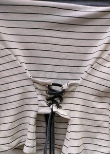 Off Shoulder Tie Up Top #STUDIO