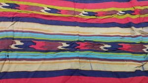 Striped Ethnic Scarf