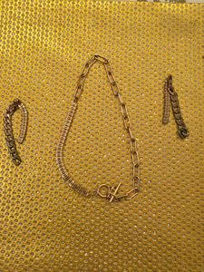 Chunky Chain Necklace &amp; Earrings Set