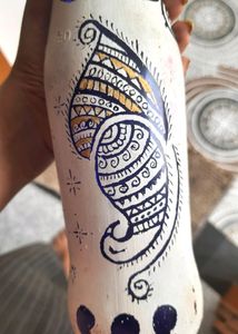 3 Designed Bottle Art
