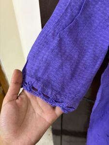 Beautiful Purple Kurta