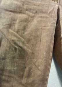 Brown Wide leg Jean