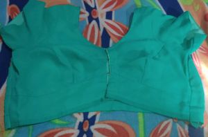 Embellished Saree with stitched Blouse Piece