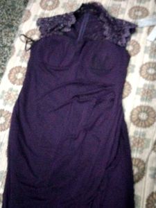 Elegant Purple Maxi Dress