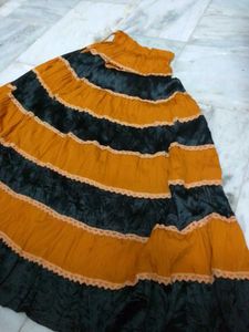 Bohemian Tiered Maxi Skirt