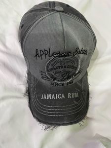 Distressed Jamaica Rum Baseball Cap